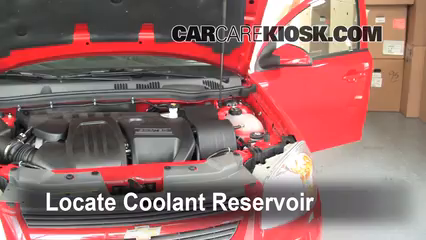 2010 Chevrolet Cobalt LT 2.2L 4 Cyl. Sedan (4 Door) Coolant (Antifreeze) Add Coolant